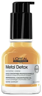 Productafbeelding van L'Oréal Professionnel - Série Expert Metal Detox Oil Haarolie voor Alle Haartypes - 50 ml