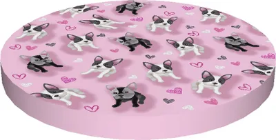 Produktbild von Bertoni RING, Rundes Stuhlkissen, Dekoratives wasserfestes Sitzkissen mit Muster, 40 cm x 4 cm SWEETY