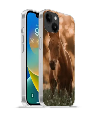 Produktbild von MuchoWow® Handyhülle Schutzhülle Hülle für Apple iPhone 14 Plus - Soft case Pferd - Licht - Landschaft Silikon Softcase Handy Hülle - Abbildung