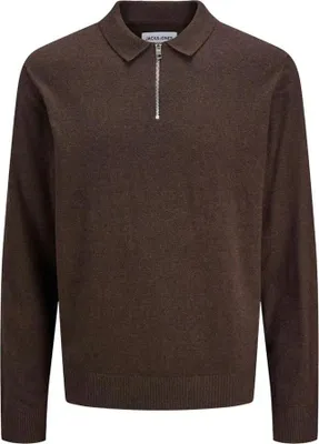 Produktbild von Jack & Jones Emil Langarm-polo Braun M Herren Braun M