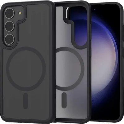 Image de Etui magnétique pour MagSafe SPACECASE Hybrid Mag pour Galaxy S23 Noir