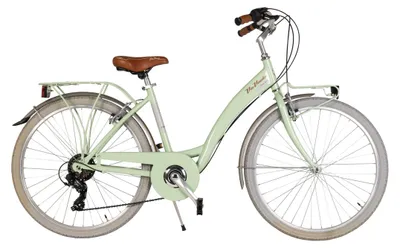 Immagine prodotto di Via Veneto Bici City Bike Nuvò Lady 26" 6V Verde Giulietta