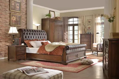 Immagine prodotto di Camera da letto comodini 3 pezzi set design letti legno letto matrimoniale nuovo
