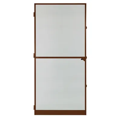 Obrázok produktu pre Dverová sieťka proti hmyzu s hliníkovým rámom 95x210 cm, hnedá