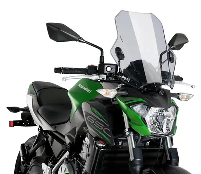 Produktbild von Windschild Puig Bat mit ABE für Kawasaki Z650, Z900, ER-6N, Z1000R, Z1000R Edition Bj. 2012 - 2026