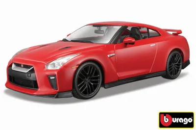 Image de Bburago 1:24 Nissan GT-R Rouge