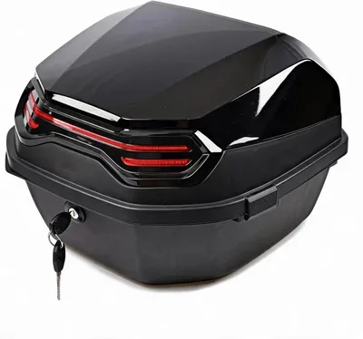 Produktbild von Motorradkoffer Topcase Abschließbar 45L Universal Top Case Gepäckträger Koffer