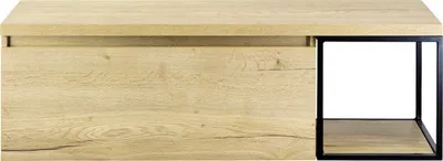 Obrázok produktu pre Kúpeľňová skrinka pod umývadlo Sanox Frozen dub prírodný 140,2 x 43,6 x 45 cm