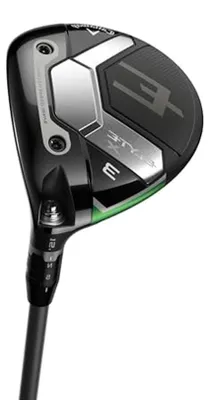 Productafbeelding van Golf Fairway Hout - Golfclub - Golfen op de baan - Verbeterde grasinteractie - 4 1/4" - Zwart/Chroom