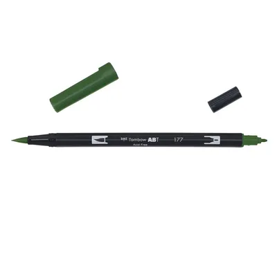 Obrázek produktu pro Tombow ABT-177ABT Dvojité štětcové pero 177 tmavě nefritové
