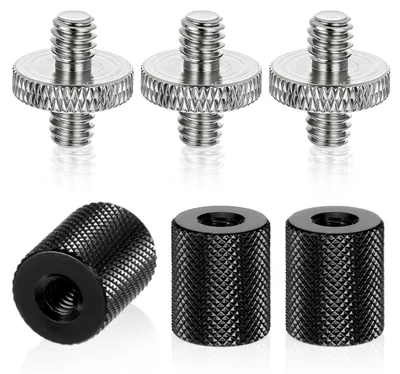 Obrázok produktu pre Adaptér statívového závitu, 1/4" na 1/4", 6 kusov adaptérov na statív