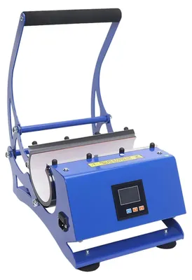 Productafbeelding van Tassenpersmachine, 6-in-1 functie, instelbare temperatuur en tijd, blauw