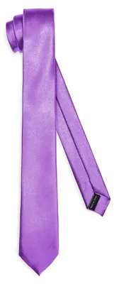 Imagen del producto de Corbata clásica para hombre, brillante, disponible en una amplia gama de colores, modelo TMS-6, 150 cm x 6 cm