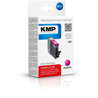 Produktbild von KMP C68, Magenta, Tinte auf Pigmentbasis, 1 Stück(e)