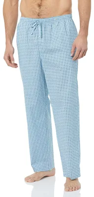 Immagine prodotto di A. Pantaloni da pigiama da uomo, modello lungo, in cotone, vestibilità regular