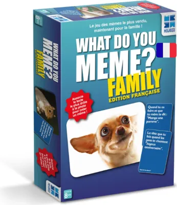 Produktbild von MEGABLEU What Do You Meme?, Kartenspiel, Familie, 8 Jahr(e), Familienausgabe