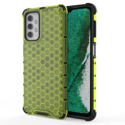Image de Coque renforcée Honeycomb pour Samsung Galaxy A32 5G - Vert KP10003