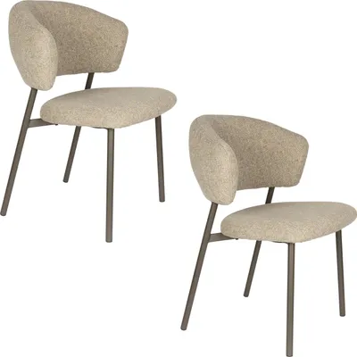 Produktbild von Housecraft Living Jasmine Esszimmerstuhl Grün - 2 er Set