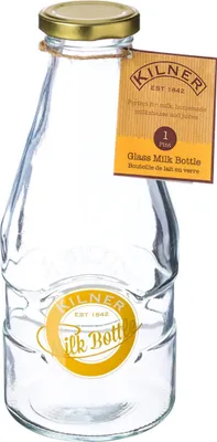 Produktbild von KILNER Milchflasche mit Drehverschluss, 570 ml