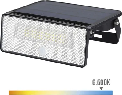 Image de Applique Solaire Edm 12w 1600lm éclairage Extérieur Puissant Autonome - Edm