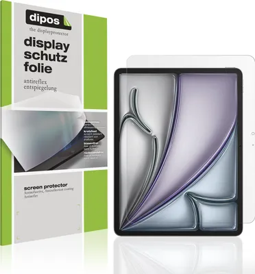 Produktbild von 2x Schutzfolie für Apple iPad Air 13 Zoll M2 2024 matt Displayschutzfolie Folie Display Schutz dipos