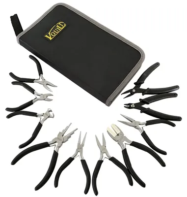 10-teiliges Schmuckzangen-Set für Perlenarbeiten