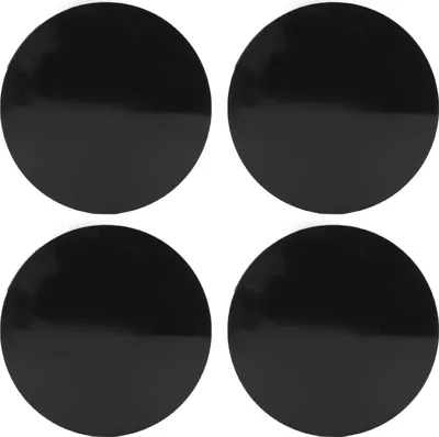 Produktbild von 56mm 4PCS Auto Radmitte Nabenkappen Schwarz Kompakte Reifen Felgenkappenabdeckung Universal für Fahrzeug