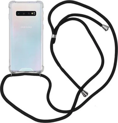 Obrázek produktu pro Jumada – „Zadní ochranné pouzdro s šňůrkou pro Samsung Galaxy S10 – nárazuvzdorné!“