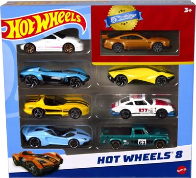 Zdjęcie produktu dla Hot Wheels HPV78, Zestaw pojazdów, 3 lat(a), Plastik, Metal, Wielobarwny
