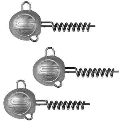 Produktbild von Spro Zinc Screw-In Jigheads - 2 Jigköpfe, Gewicht:7g