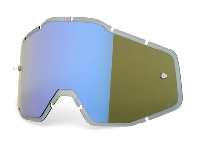 Zdjęcie produktu dla Wymienna soczewka w 100% lustrzana z powłoką przeciwmgielną do Racecraft / Accuri / Strata