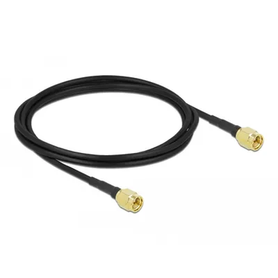 Produktbild von Delock Antennenkabel SMA Stecker zu SMA Stecker LMR/CFD100 2 m low loss