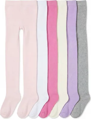 Produktbild von TupTam Mädchen Strickstrumpfhosen Bunt Gemustert 6er Pack, Farbe: Farbenmix 4, Größe: 62-74