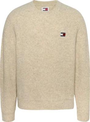 Produktbild von Tommy Jeans Waffle Sweater Blau - Große M