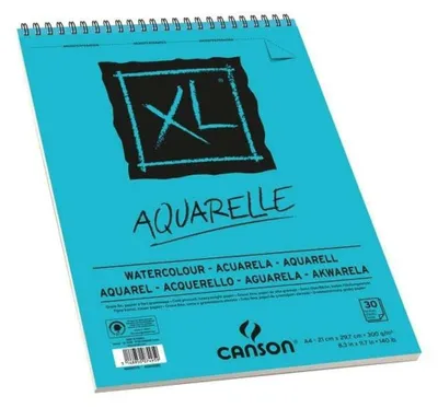 Immagine prodotto di Blocco per acquerello Canson Aquarelle XL 300 g 30 fogli 5 pezzi (29,7 x 42 cm)