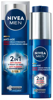 Immagine prodotto di NIVEA MEN Crema Idratante Potente Anti-Età 2in1 Hyaluron LUMINOUS630® 50ml