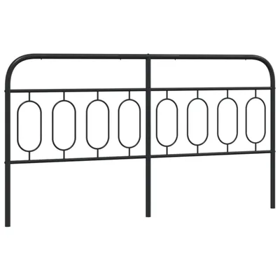 Produktbild von Ersatz-Kopfteil Metall Schwarz 193 cm