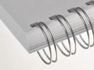 Produktbild von Metallrücken RENZ (2/1") 25,4 silber