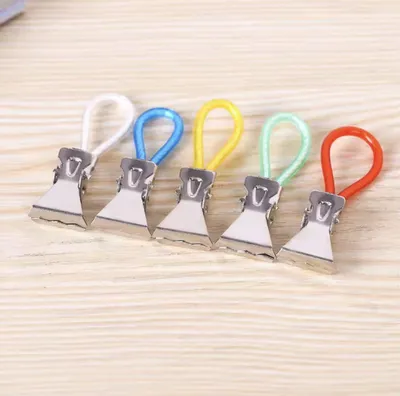 Immagine prodotto di CHPN – Ganci per asciugamani – 10 ganci appendi-asciugamani – Mollette per asciugamani con anello – Porta-asciugamani – Mollette – Asciugamani da cucina – Ganci – Confezione da 10 pezzi – Vari colori