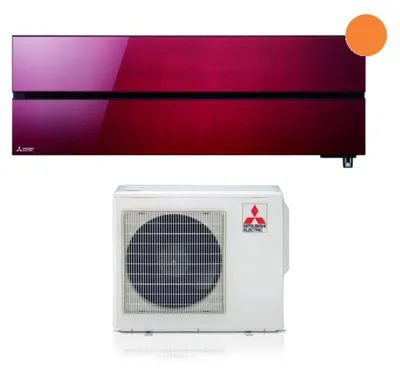 Immagine prodotto di Condizionatore Mitsubishi Electric Kirigamine Style 9000 Btu MSZ-LN25VGR Ruby Red R-32 Wi-Fi Integrato