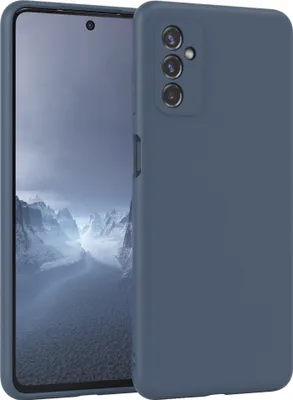 Produktbild von EAZY CASE - TPU Hülle für Samsung Galaxy M52 5G, TPU Case stoßfeste Handyhülle, weiches Cover mit Kameraschutz, Silikonhülle in Dunkelblau