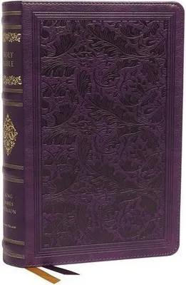 Produktbild von Kjv, Sovereign Collection Bible, Personal Size, Leathersoft, Purple, Red Letter Edition, Comfort Print