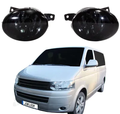 Für VW T5 Transporter Multivan 2009-2015 Nebelscheinwerfer SCHWARZ Links Rechts in der Farbe SCHWARZ von Jom Car-Parts GmbH