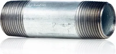 Produktbild von Doppelseitiger Gewindeverbinder 1 Zoll 200 Mm Verzinkt