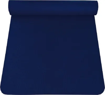 Produktbild von Anti-Rutsch-Matte Fitnessmatte Yogamatte dunkelblau 65x185 cm