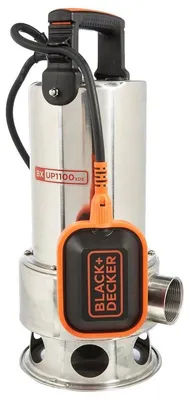 Zdjęcie produktu dla Pompa do ścieków (1100 W, maksymalny przepływ 16500 l/h, maksymalna wysokość podnoszenia 10,5 m)