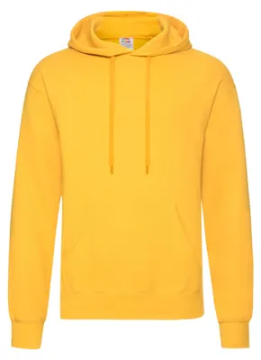 Zdjęcie produktu dla Bluza Fruit Of The Loom Classic z kapturem dla dorosłych Mostaza