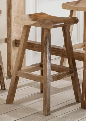 Produktbild von Barhocker MORITZ Suar Holz Braun | 1