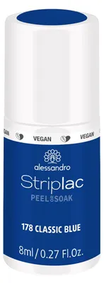 Immagine prodotto di Alessandro Striplac Peel or Soak 178 Classic Blue 8 ml