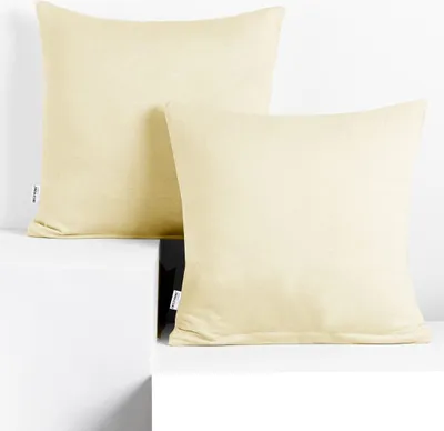 Zdjęcie produktu dla Poszewka bawełna AMBER 80x80 2szt. beżowa DecoKing